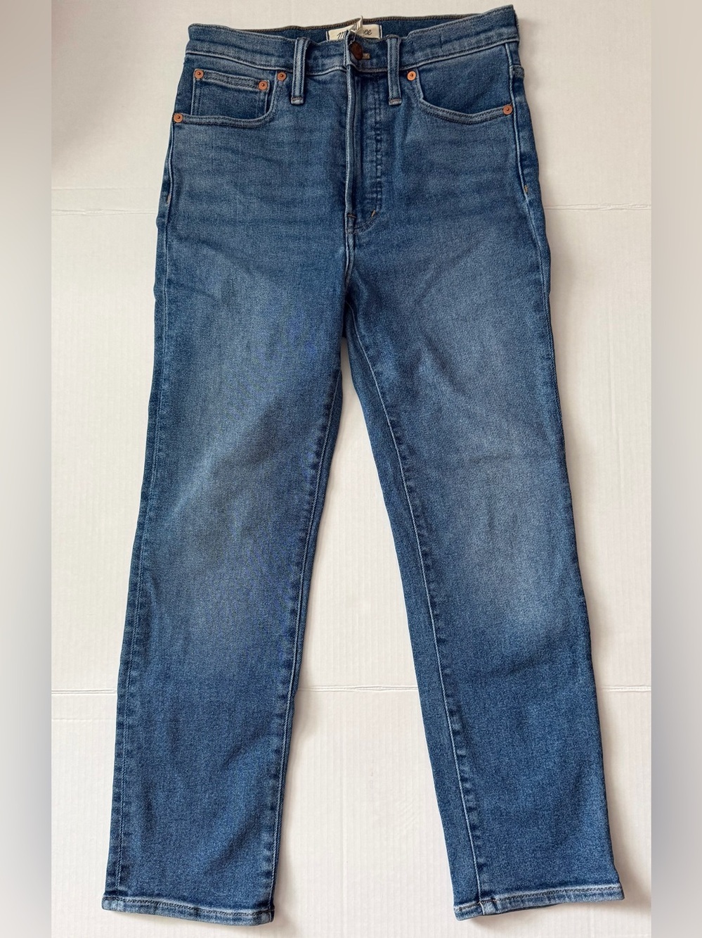 Madewell Women's Straight-Leg Jeans - Blue